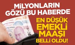 En Düşük Emekli Maaşı Belli Oldu!
