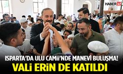 Isparta'da Ulu Camii'nde Manevi Buluşma! Vali Erin De Katıldı