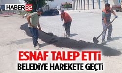 Esnaf Talep Etti, Belediye Harekete Geçti