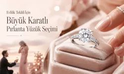 Evlilik Teklifi İçin Büyük Karatlı Pırlanta Yüzük Seçimi