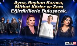Ayna, Reyhan Karaca, Mithat Körler ve Zara Eğirdirlilerle Buluşacak
