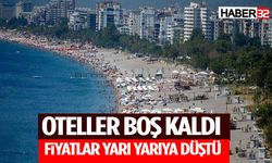 Oteller Boş Kaldı, Fiyatlar Yarı Yarıya Düştü