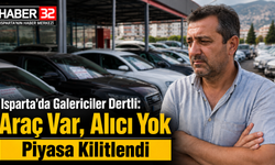 Isparta’da İkinci El Araç Piyasasında Durgunluk Sürüyor