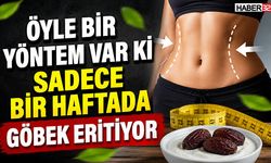 Öyle Bir Yöntem Var Ki Sadece Bir Haftada Göbek Eritiyor