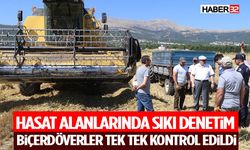 Hasat Alanlarında Sıkı Denetim: Biçerdöverler Tek Tek Kontrol Edildi