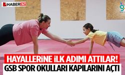 Hayallerine İlk Adımı Attılar! GSB Spor Okulları Kapılarını Açtı