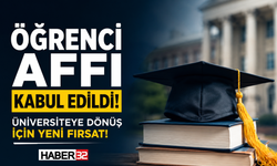 Öğrenci Affı Meclisten Geçti, Üniversiteye Dönüş Yolu Açıldı!