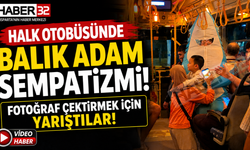 Halk Otobüsünde Balık Kostümlü Adam Sempatizmi!