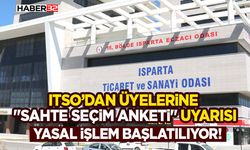 ITSO’dan Üyelerine "Sahte Seçim Anketi" Uyarısı:
