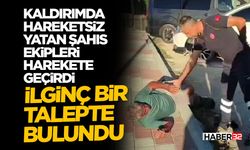 Kaldırımda Hareketsiz Yatan Şahıs Ekipleri Harekete Geçirdi