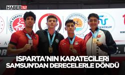 Isparta'nın Karatecileri Samsun'dan Derecelerle Döndü