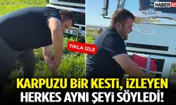 Karpuzu Bir Kesti, İzleyen Herkes Aynı Şeyi Söyledi!