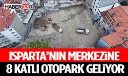 Isparta’nın Merkezine 8 Katlı Otopark Geliyor