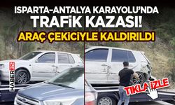 Isparta–Antalya Karayolu’nda Trafik Kazası!