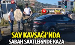 Sav Kavşağı’nda Sabah Saatlerinde Kaza