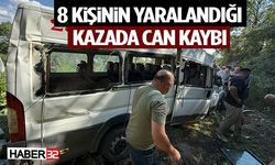 8 Kişinin Yaralandığı Kazada Can Kaybı