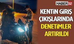 Kentin Giriş Çıkışlarında Denetimler Artırıldı