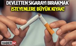 Devletten Sigarayı Bırakmak İsteyenlere Büyük Kıyak!