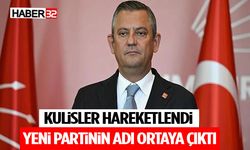 Kulisler Hareketlendi: Yeni Partinin Adı Ortaya Çıktı