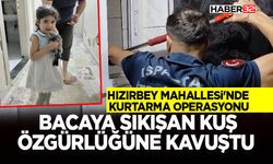 Hızırbey Mahallesi'nde Kurtarma Operasyonu