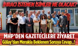MHP Isparta İl Başkanlığından Gazeteciler Cemiyetine Ziyaret