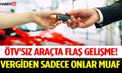 Emeklilere Ötv'siz Araçta Flaş Gelişme! Vergiden Sadece Onlar Muaf
