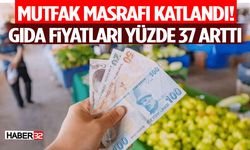Mutfak Masrafı Katlandı! Gıda Fiyatları Yüzde 37 Arttı