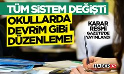 Okullarda Devrim Gibi Düzenleme!