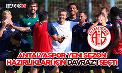 Antalyaspor Yeni Sezon Hazırlıkları İçin Isparta Davraz'ı Seçti
