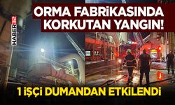 ORMA Fabrikasında Korkutan Yangın!