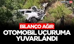 Otomobil uçuruma yuvarlandı: 5 ölü, 2 yaralı