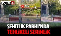 Şehitlik Parkı’nda Tehlikeli Serinlik
