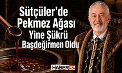 Sütçüler’de Pekmez Ağası Yine Şükrü Başdeğirmen Oldu