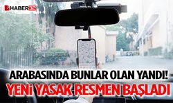Arabasında Bunlar Olan Yandı! Yeni Yasak Resmen Başladı