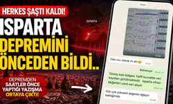 Isparta’daki Deprem Öncesi Yaptığı Yazışmayı Paylaştı