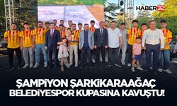 Şampiyon Şarkikaraağaç Belediyespor Kupasına Kavuştu!