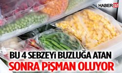 Bu 4 Sebzeyi Buzluğa Atan Sonra Pişman Oluyor