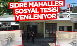 Sidre Mahallesi Sosyal Tesisi Yenileniyor