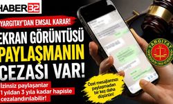 EKRAN GÖRÜNTÜSÜ ALANLAR DİKKAT! HAPİSLE CEZALANDIRILABİLİRSİNİZ!