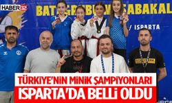 Türkiye'nin Minik Şampiyonları Isparta'da Belli Oldu