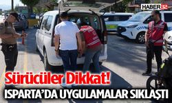 Sürücüler Dikkat: Isparta’da Uygulamalar Sıklaştı