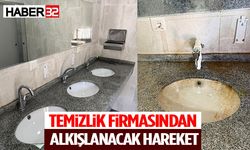 Temizlik Firmasından Alkışlanacak Hareket