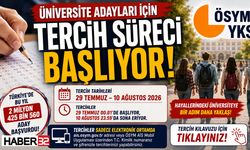 ÜNİVERSİTE ADAYLARI İÇİN TERCİH SÜRECİ BAŞLIYOR!