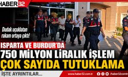 Isparta’nın da aralarında bulunduğu 7 ilde dev operasyon