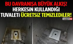 Herkesin Kullandığı Tuvaleti Ücretsiz Temizlediler!