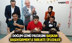 Doğum Günü Pastasını Başkan Başdeğirmen’le Birlikte Üflediler