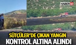 Sütçüler’de Çıkan Yangın Kontrol Altına Alındı