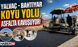 Yalvaç - Bahtiyar Köyü Yolu, Asfalta Kavuşuyor!