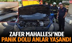 Zafer Mahallesi’nde Panik Dolu Anlar Yaşandı