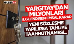 Yargıtay’dan Milyonları İlgilendiren Emsal Karar